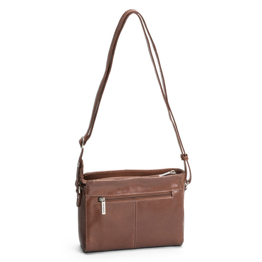 The Monte Linda Crossbody Väska i Skinn Bridge