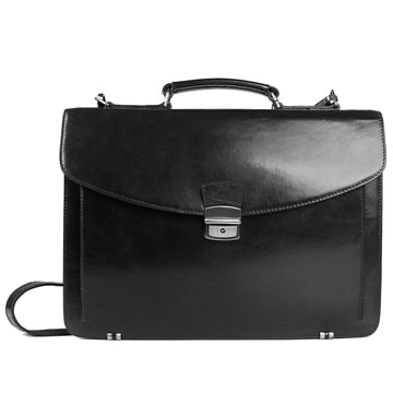 The Monte Portfölj i Skinn Svart