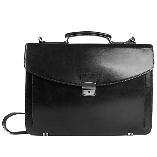 The Monte Portfölj i Skinn Svart