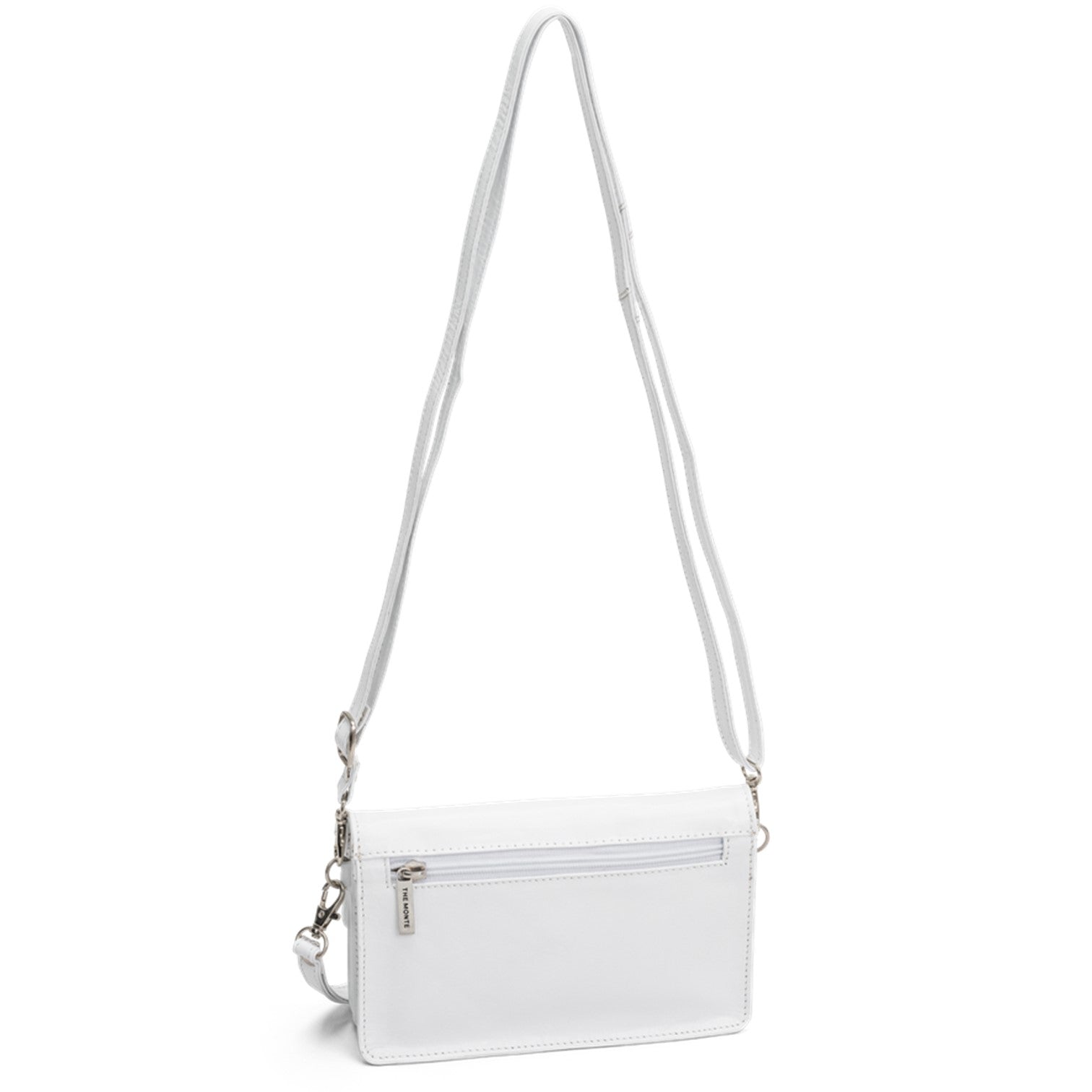 The Monte Kuvertväska i Skinn Vit