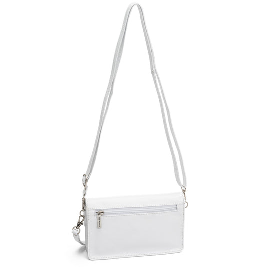 The Monte Kuvertväska i Skinn Vit