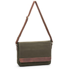 The Monte Messengerväska Olivgrön