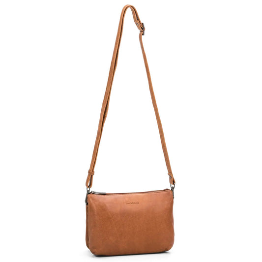 The Monte 1980 Axelremsväska i Skinn Valnötsbrun