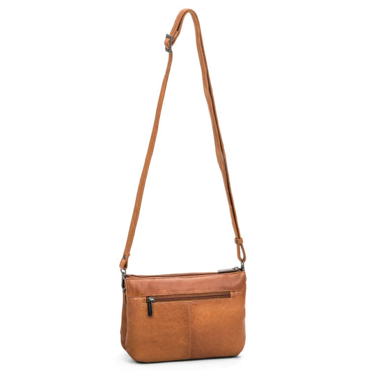 The Monte 1980 Axelremsväska i Skinn Valnötsbrun