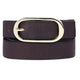 The Monte Gold Damskärp i Läder 85cm Brun