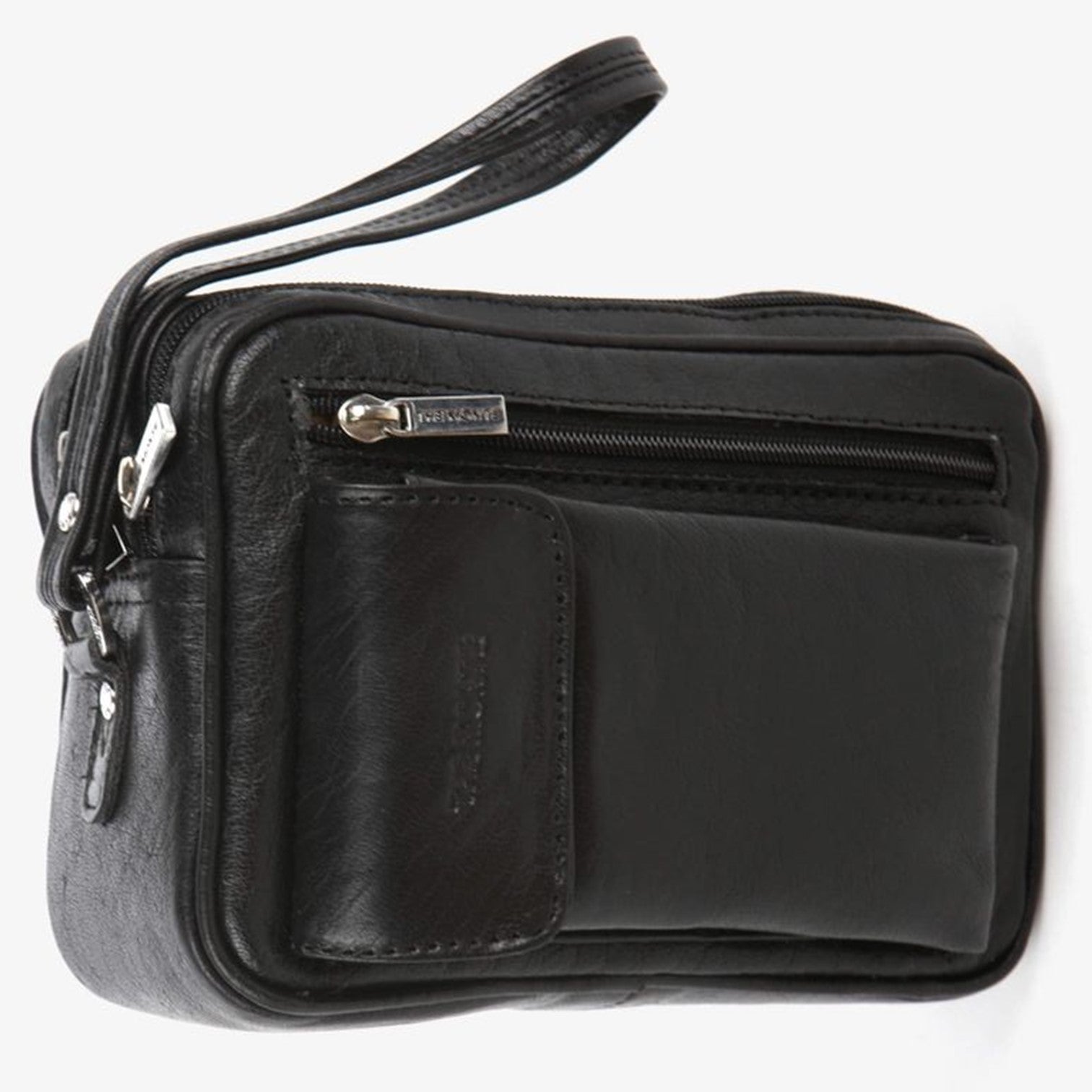 The Monte Handledsväska i Skinn Svart