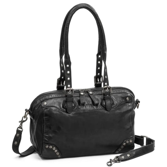 House Of Nordic Vintage Rocks Bowlingväska i Skinn Svart