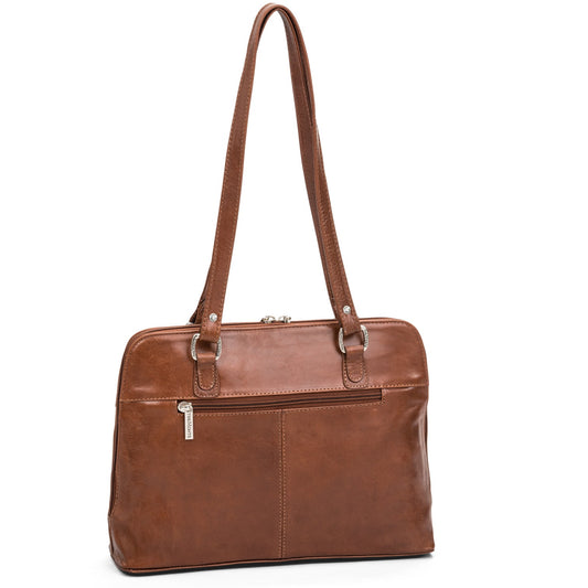 The Monte 1975 Axelväska i Skinn Bridge