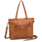 The Monte 1980 Stor Handväska i Skinn Valnötsbrun