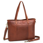 The Monte Business Handväska Stor i Skinn Cognac