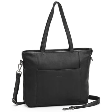 The Monte 1980 Stor Handväska i Skinn Svart