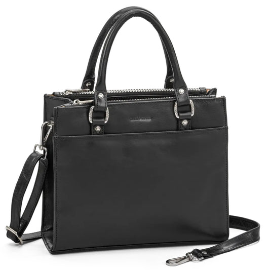 The Monte Lady Handväska i Skinn Svart