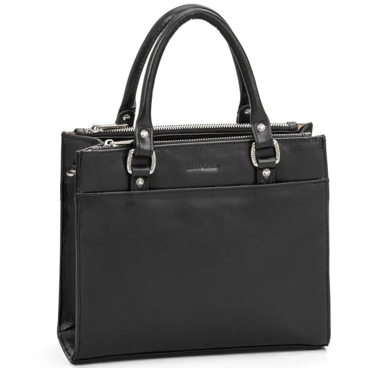 The Monte Lady Handväska i Skinn Svart