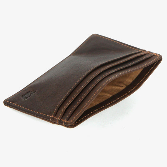 The Monte Vintage Korthållare i Skinn Brun