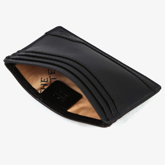 The Monte Vintage Korthållare i Skinn Svart