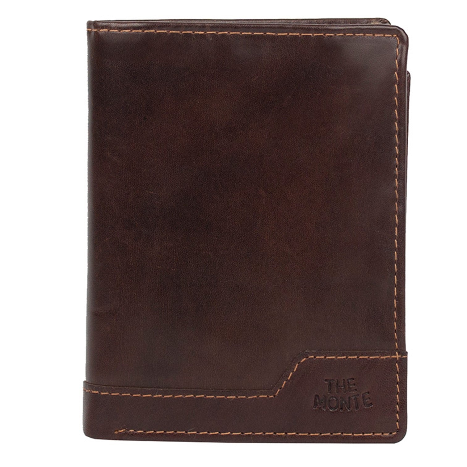 The Monte Gold Plånbok i Skinn Brun