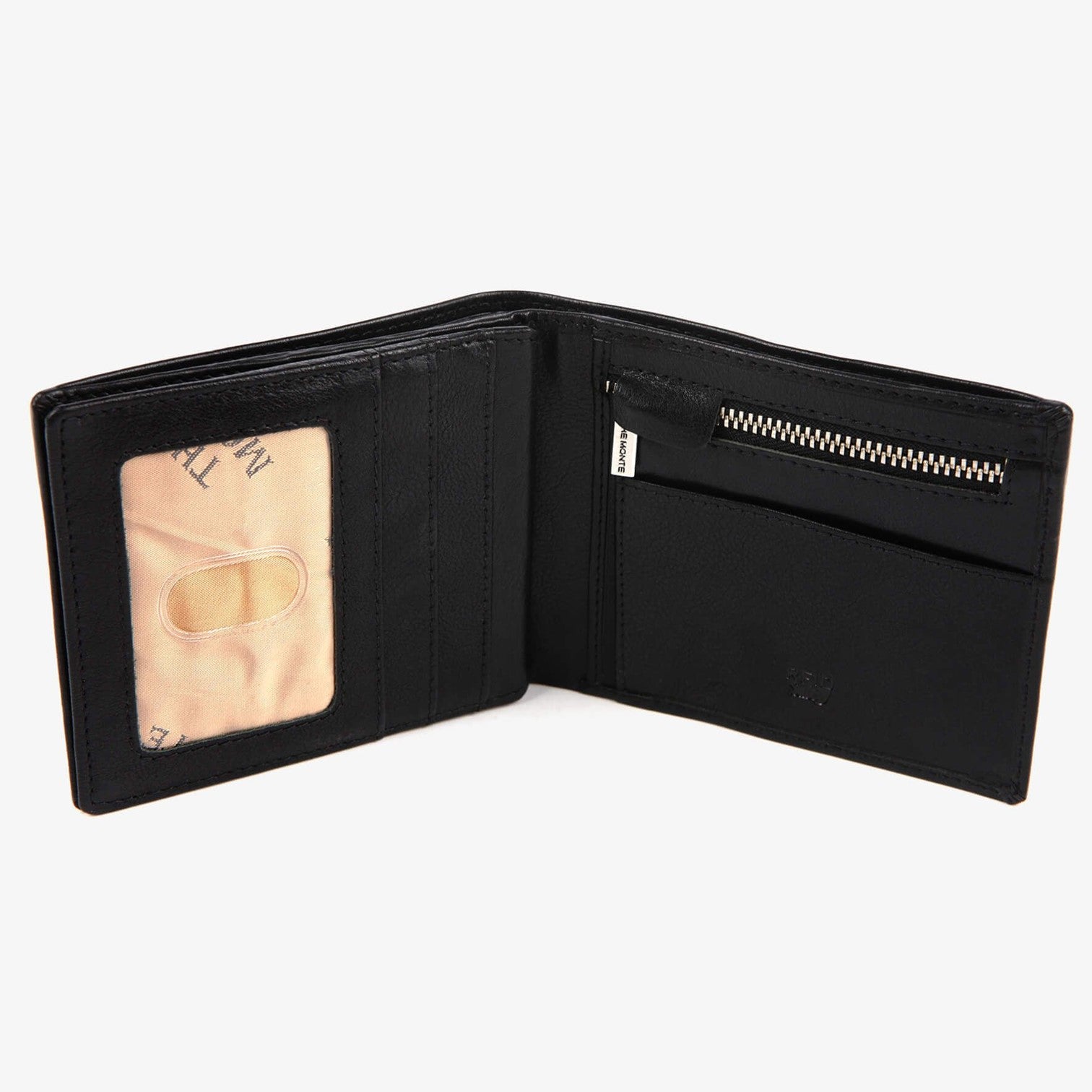 The Monte Dollar Plånbok i Skinn Svart