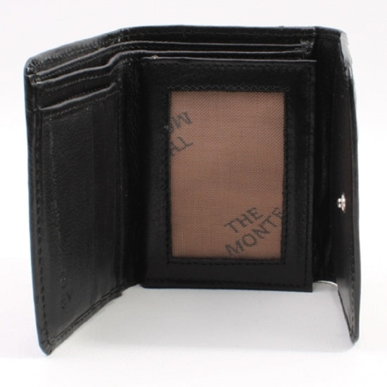 The Monte Braid  Plånbok i Skinn Svart