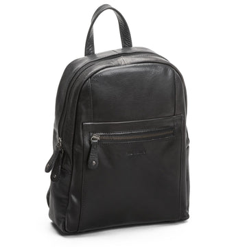 The Monte Malmö Ryggsäck i Skinn Svart