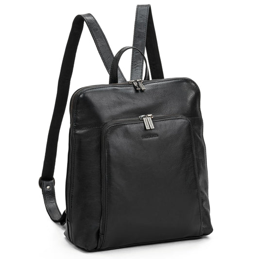 The Monte Lea Ryggsäck i Skinn Svart