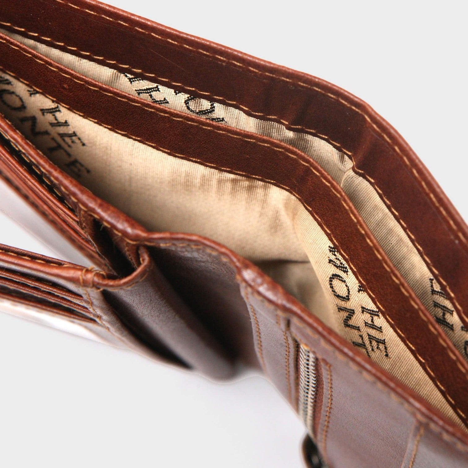 The Monte Elegant Plånbok i Skinn Cognac