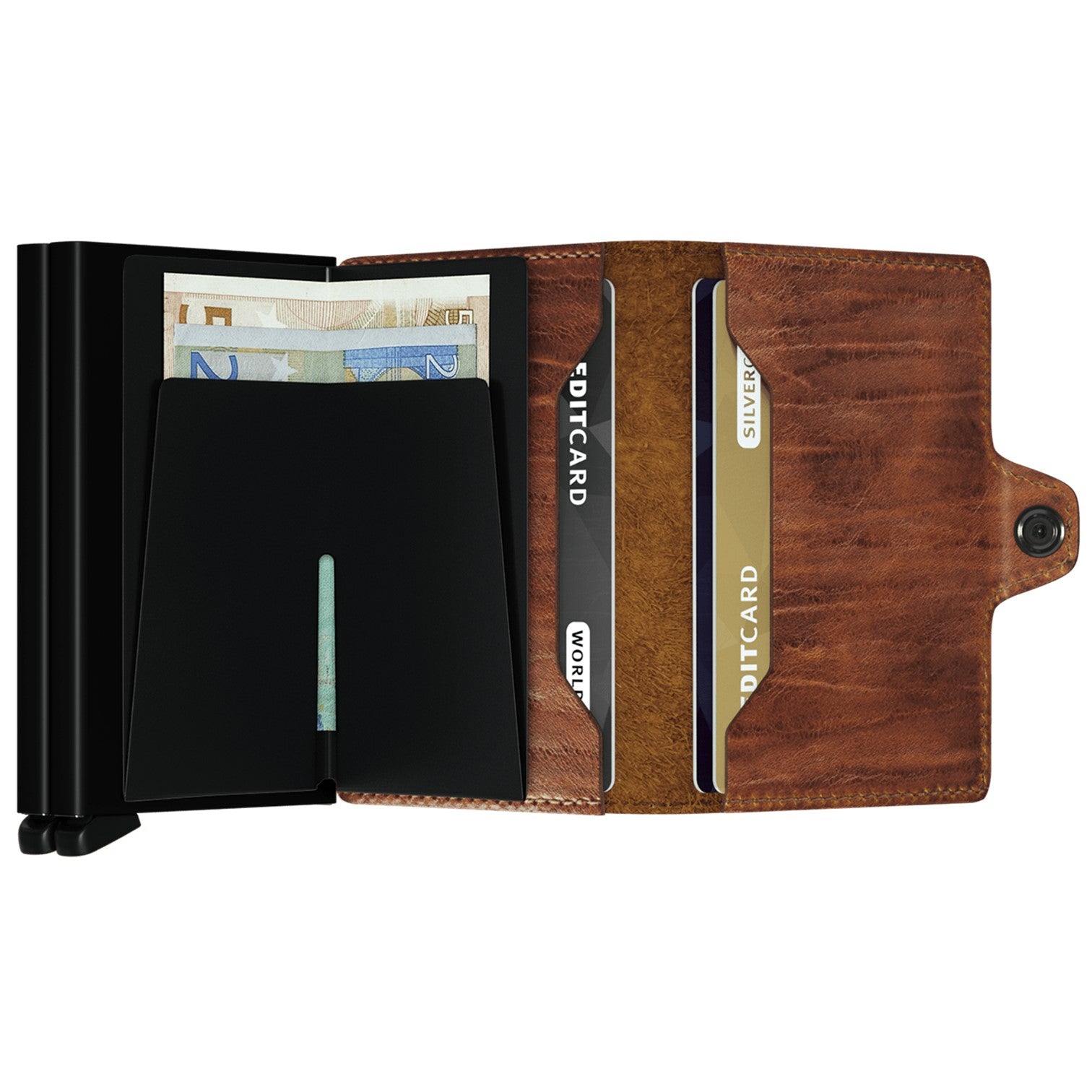 Secrid Twinwallet Dutch Martin Whiskey Skinnplånbok