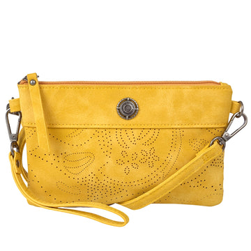 Ulrika  Axelremsväska Liten Gul