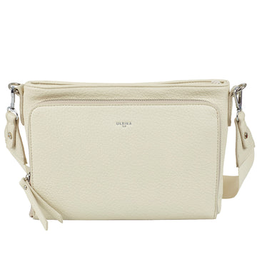 Ulrika Dam Recycled Axelremsväska Beige