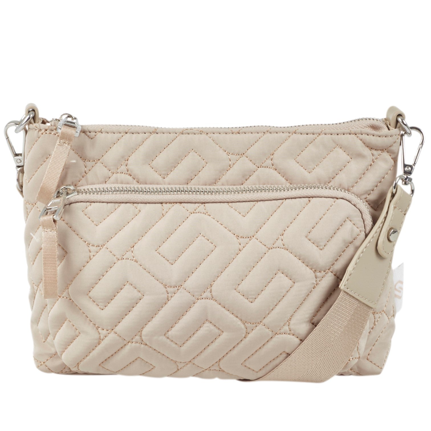 Ulrika Dam  Recycled Axelremsväska Beige