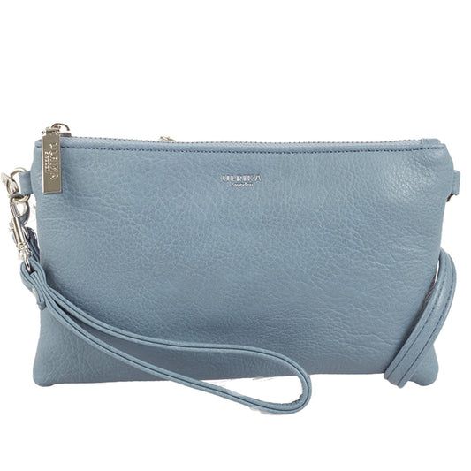 Ulrika Square Axelremsväska Liten Ljusblå