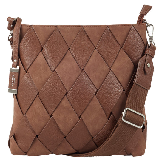Ulrika Western Axelremsväska Brun