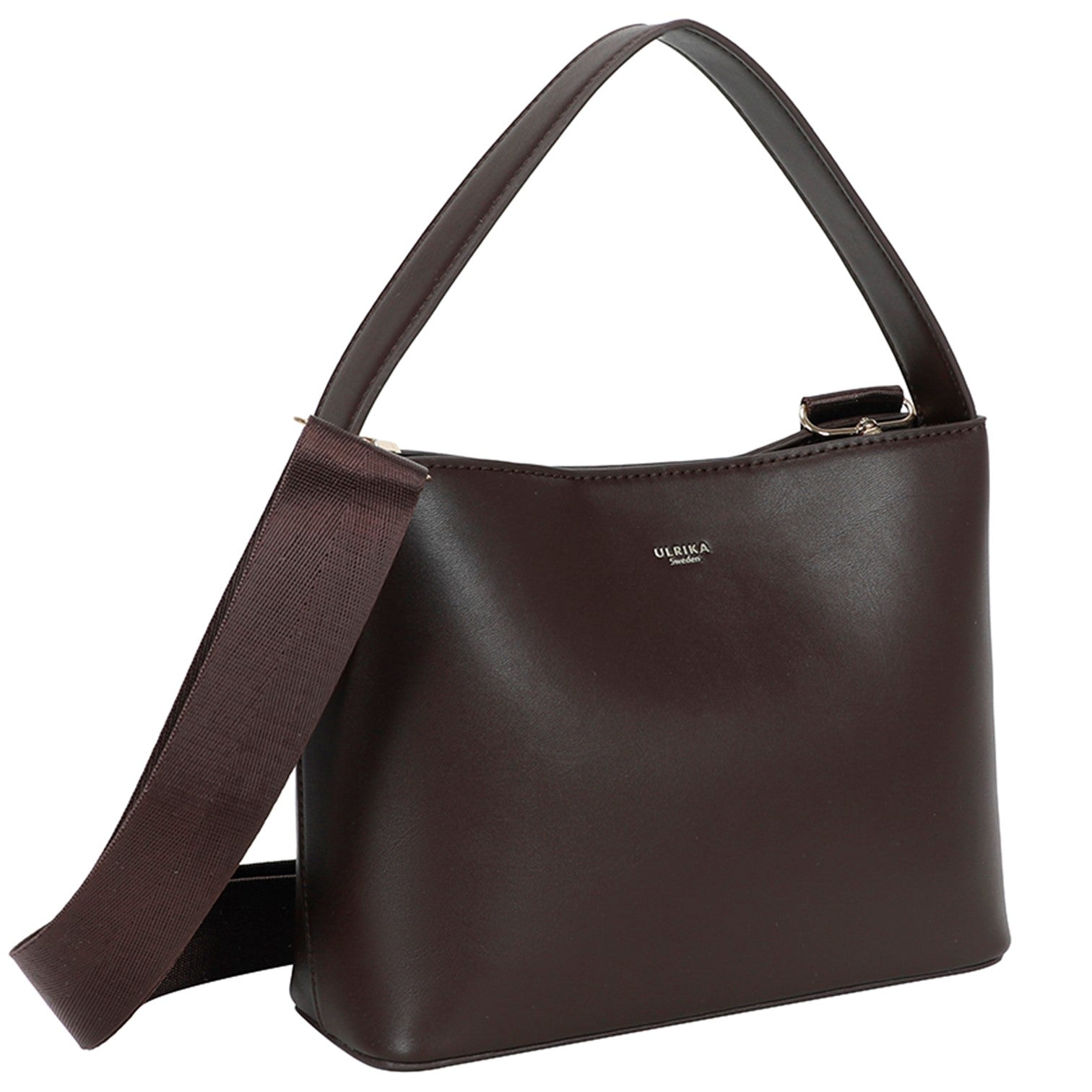 Ulrika Tick Tack Handväska Mörkbrun