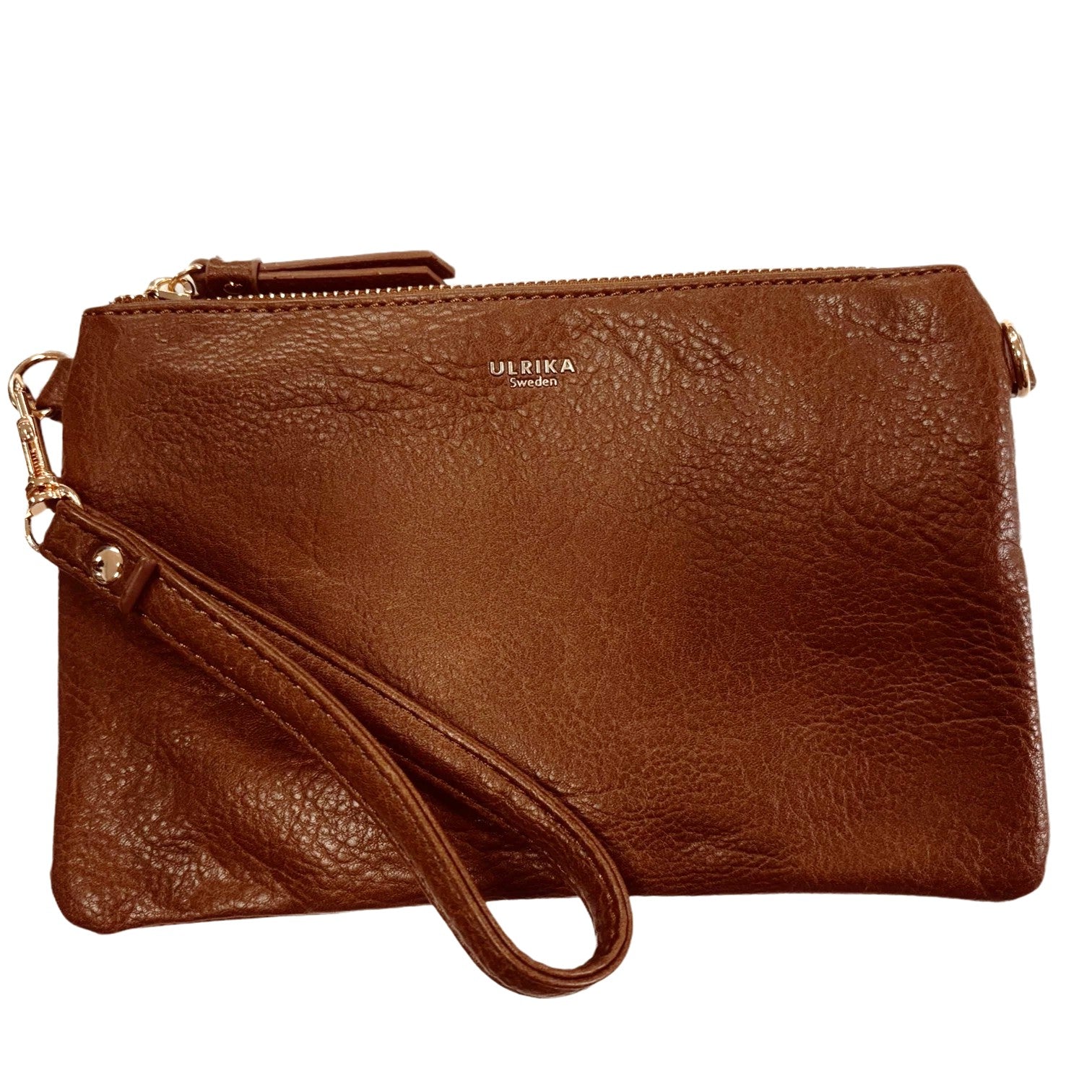 Ulrika Dam Axelremsväska Liten Brun