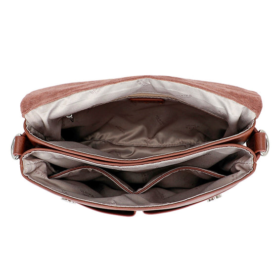 Ulrika Love Axelremsväska Brun