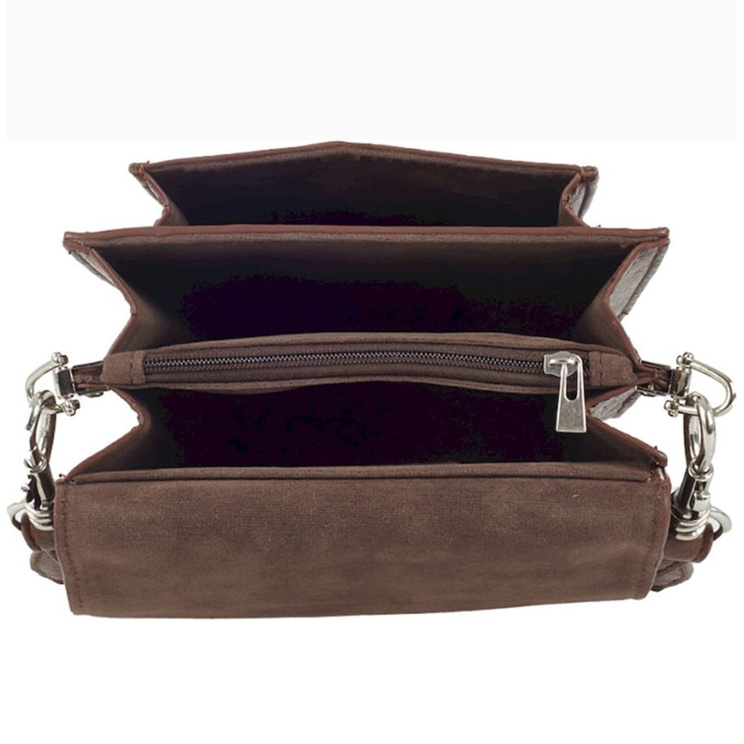 Ulrika Pocket Axelväska Brun