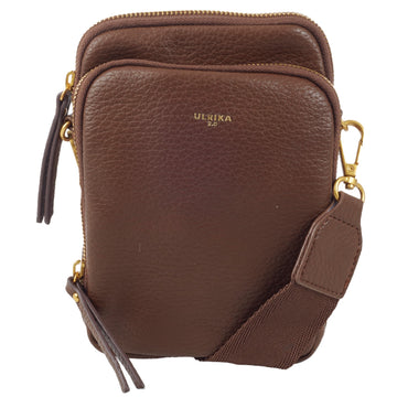 Ulrika Pocket Mobilväska Brun
