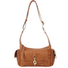 Ulrika Lock Skuldertaske Cognac