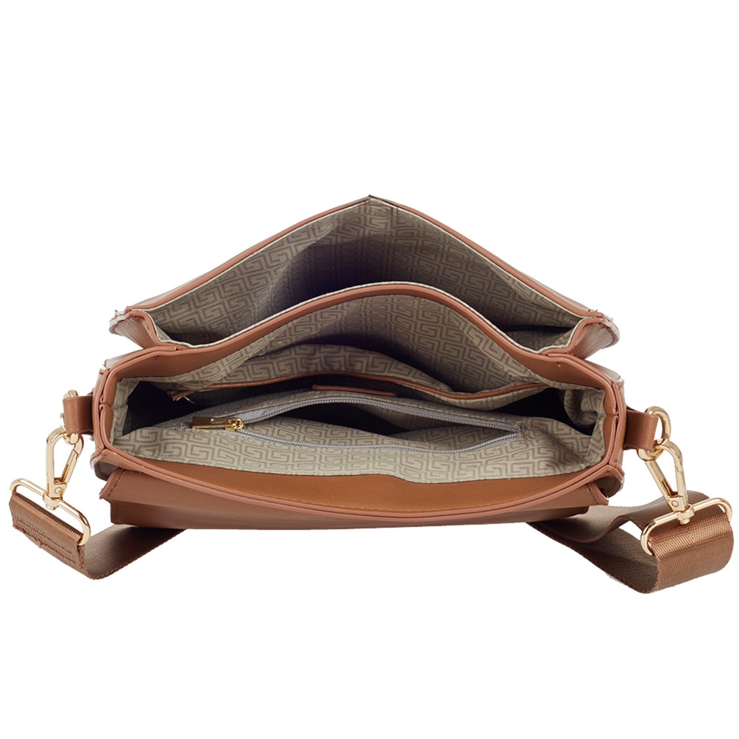 Ulrika Sweden Line Axelväska Brun