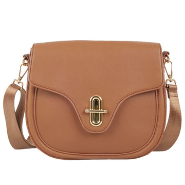 Ulrika Sweden Line Axelväska Brun