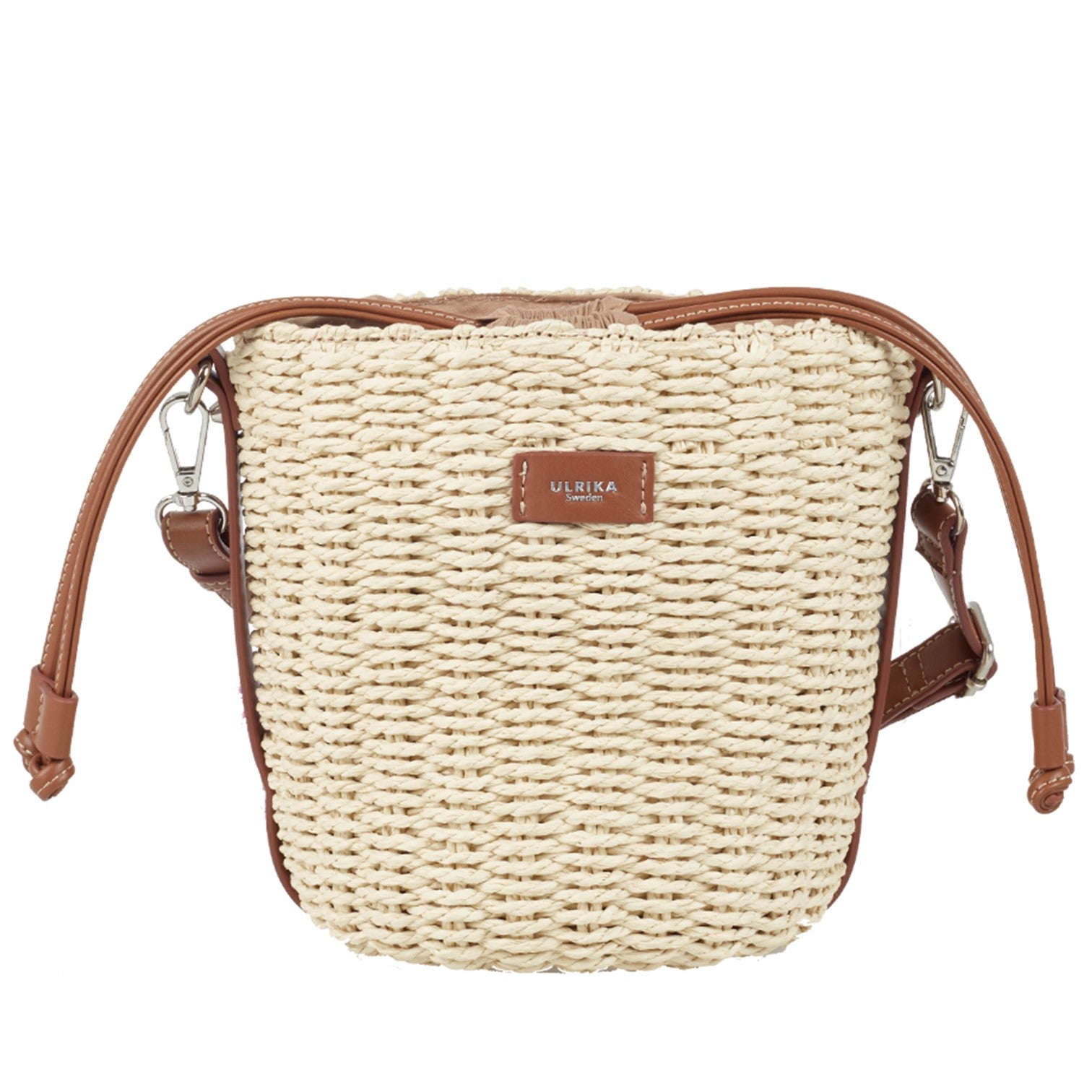 Ulrika Basket Axelväska Brun