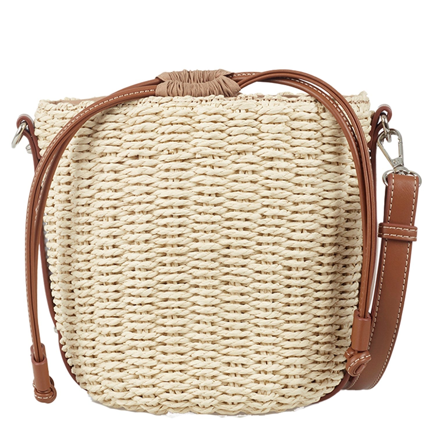 Ulrika Basket Axelväska Brun