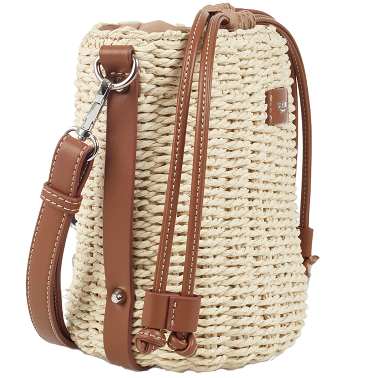 Ulrika Basket Axelväska Brun