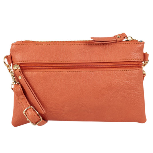 Ulrika Dam Axelremsväska Liten Orange