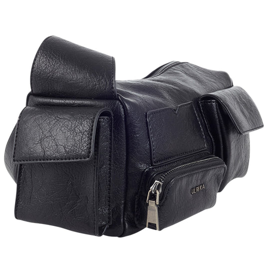 Ulrika Dam Avlång Axelväska Svart