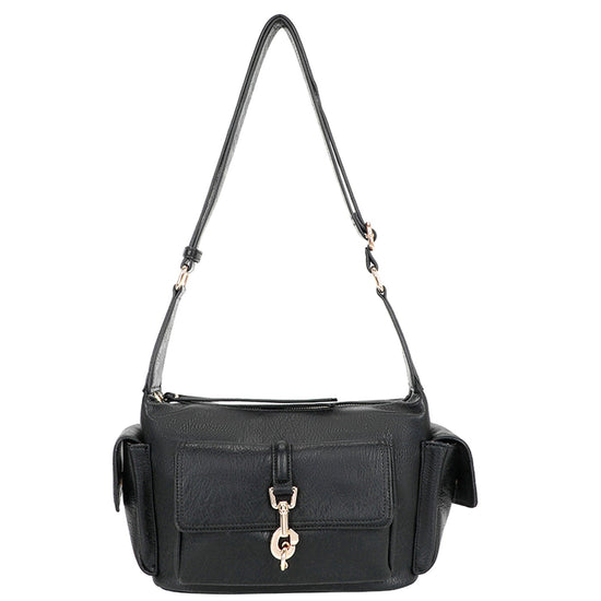 Ulrika Lock Axelväska Svart