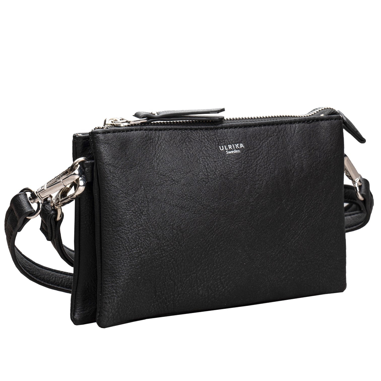 Ulrika Noos 2fack Axelremsväska Svart