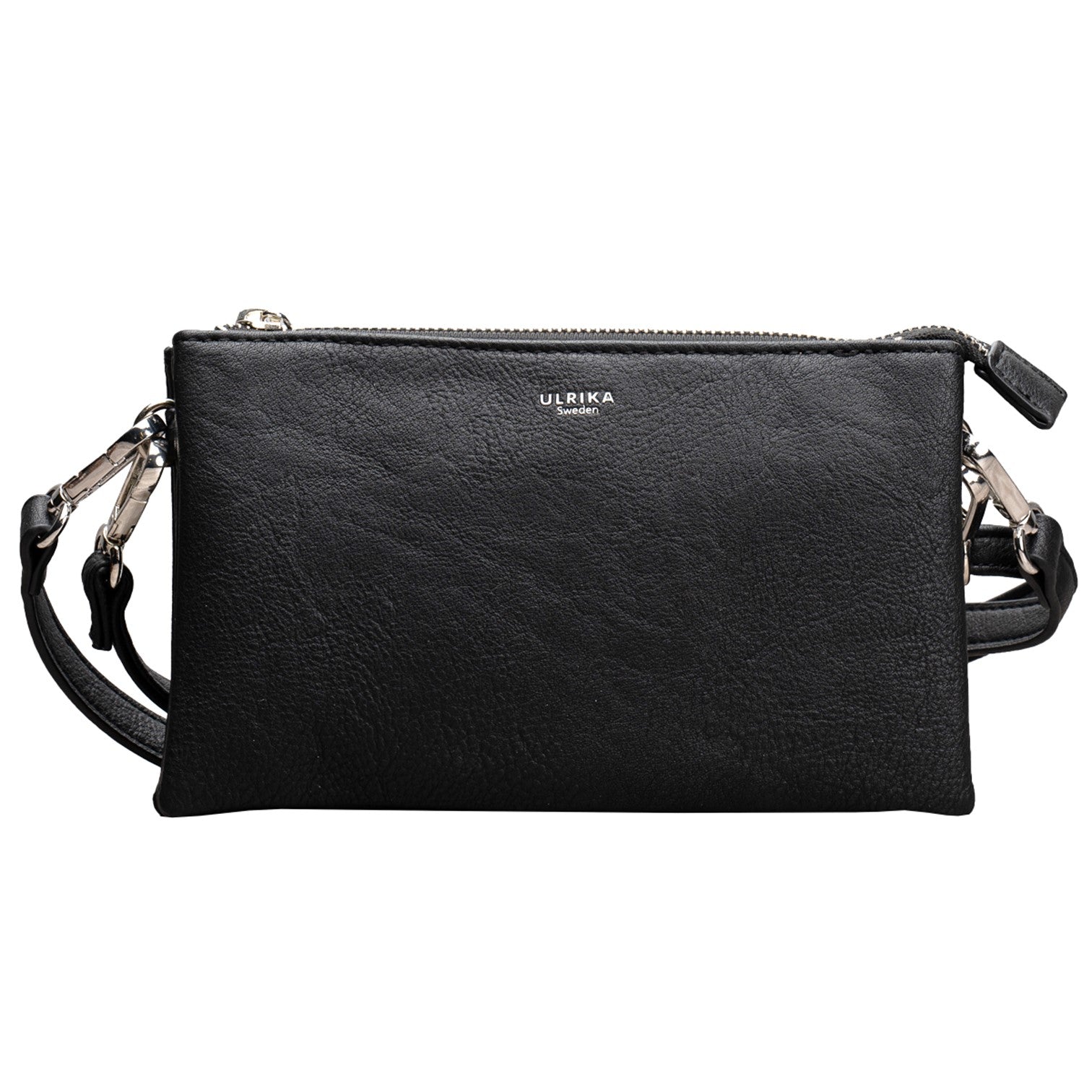 Ulrika Noos 2fack Axelremsväska Svart