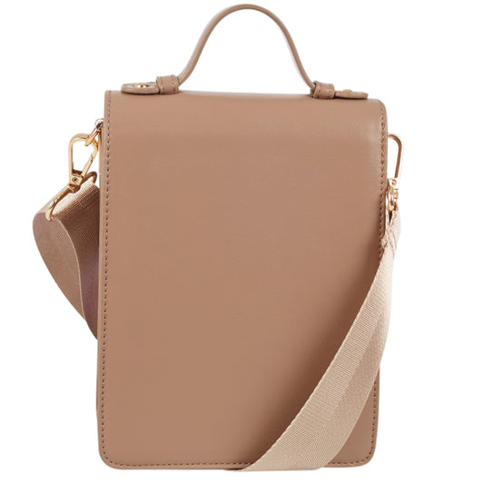 Ulrika Tick Tack Axelväska Taupe
