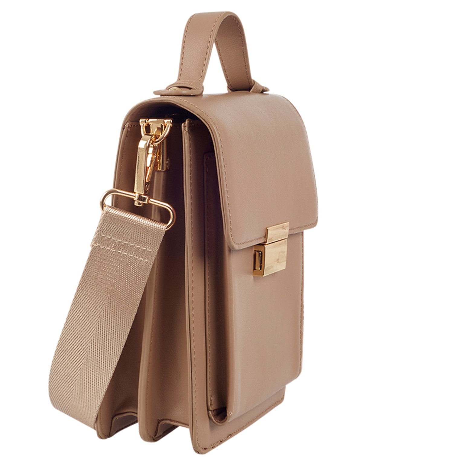 Ulrika Tick Tack Axelväska Brun