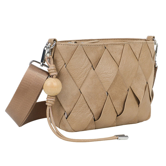 Ulrika Western Axelremsväska Kamel